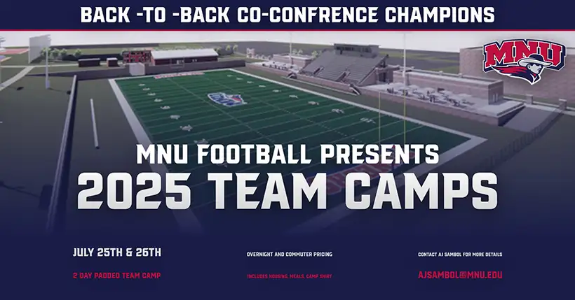 MNU Football 2025 Team Camp July 25th & 26th